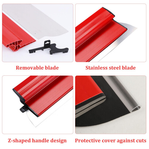 Drywall Skimming Blade 40cm Smoothing Spatula High Grade Plastering Tools 2