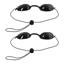 Zernavith 2 Pairs Protective Goggles for Red Light Eye Protection,Safety Tanning Goggle for Women Sun Bed Tanning Eyewear Sunbed Glasses for Sunbathi