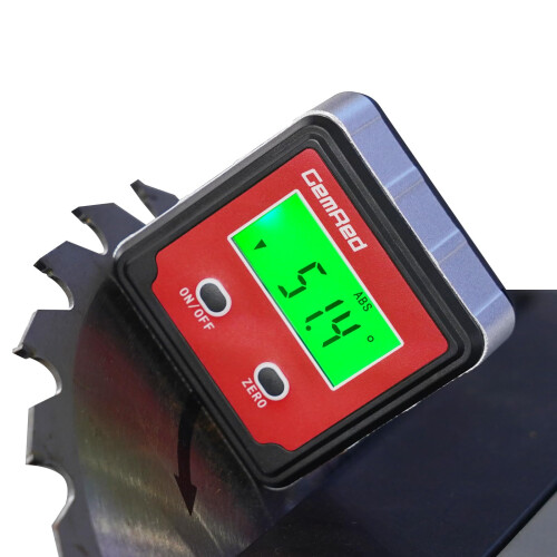 GemRed Digital Level Box, Digital Angle Finder Tool with LCD Display & Magnetic Base
