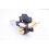 Concise Home 50mm Double Long Throw Gate Lock 5 Keys Garden Locking Both Sides 5