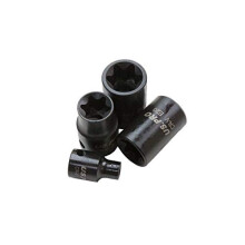 Impact E Torx Star Sockets Female E5 to E24 38 and 12 Drive 17pc Set U