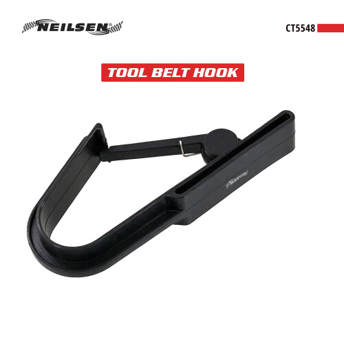Neilsen Neilsen CT5548 - Scaffolders Plastic Tool Belt Hook: Effective Tool Belt Accessory 1