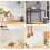 Electrostatic Wall Protective Film - Clear Plastic Static Cling Protector Film R 7