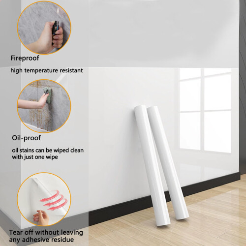 Electrostatic Wall Protective Film - Clear Plastic Static Cling Protector Film R 1