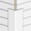 Flexible Angle PVC Trim White 5m - Flexi Angle Trim 25mm x 25mm 5
