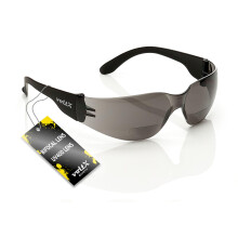 voltX GRAFTER Bifocal Lightweight Reading Safety Glasses (SMOKE LENS +1.5 Dioptre) Cycling Sports Glasses UKCA & CE EN166f UV400 anti fog coated lens