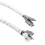 Amazon Amazon Basics Cable Tidy Sleeve, Ideal for Cable Management and Protecting Cords From Pets, 10 m - White 1