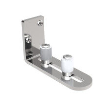 TSMST Adjustable Floor Guide Sliding Barn Door Wall/Door Bottom Guide Stainless Steel Style
