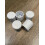 TC Lockshield Radiator Valve Wheelhead Plastic Cap White pack of 5 2