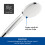 Duravit UV0650013010 Universal Shower Head, Chrome/White 2