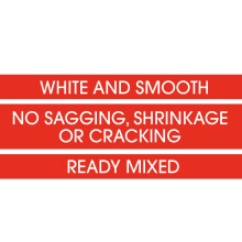 ALL PURPOSE FILLER WHITE 600G INTERIOR EXTERIOR USE MIXED READY TO USE