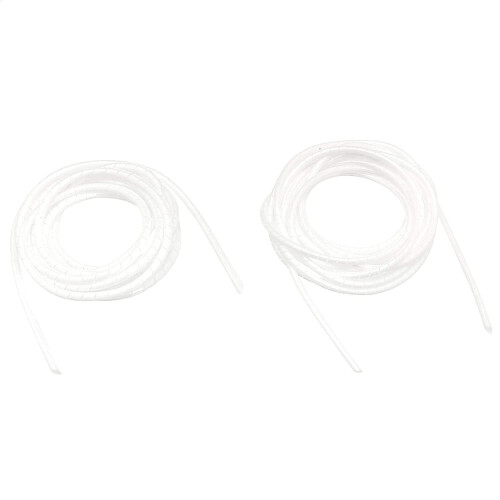 Amazon Amazon Basics Cable Tidy Sleeve, Ideal for Cable Management and Protecting Cords From Pets, 10 m - White 1