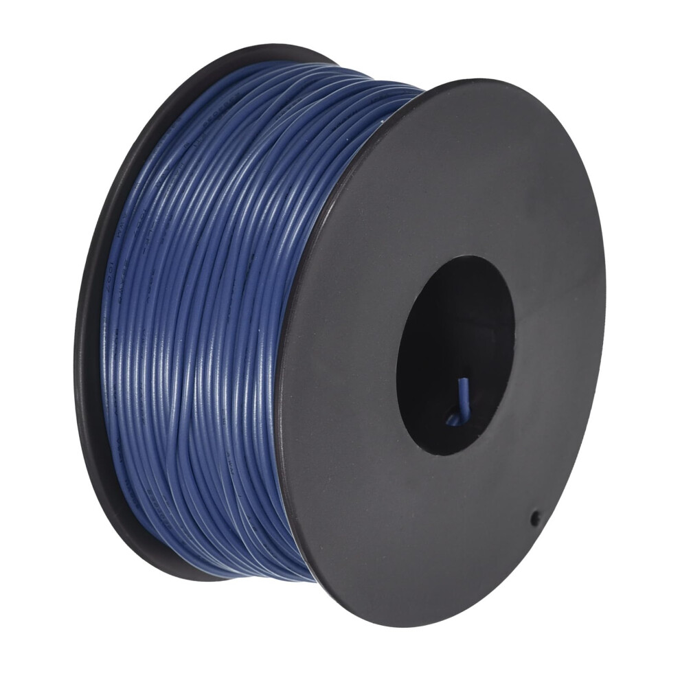 Sourcing Map 28Awg Wire 28 Gauge Stranded Wire Pvc Hookup Wire 50M/164Ft Blue, Electrical Wire Ul1007 Spool Tinned Copper Wire For Internal Connectin 10144169