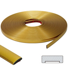 ZOWZOW Peel and Stick Trim Molding, 8M Flexible Wall Trim Molding Self Adhesive, Waterproof Molding Trim for Wall Tile Edges, Kitchen backsplash, Flo