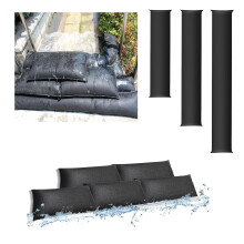 Estresen 2FT-4Pack Water Leak Absorber, Water Barrier for Flooding Sandless Sandbags Water Absorbent Sock Flood Barrier for Garage Door Patio Basemen