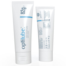 OptiLube Tubes - Sterile Lubricating Jelly for Insertion of Medical Devices in 5g, 42g, 82g, and 113g Tubes, Water Soluble Lubricant with Easy-to-Use