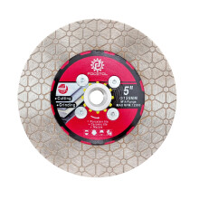 FOCSTOL Diamond Tile Saw Blade - 125mm Double Side Cutting Grinding Disc Wheel with M14 Flange for Porcelain Ceramic Tile Marble Artificial Stone for