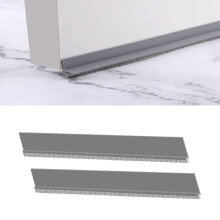 Furforstk Draft Excluder for Doors, 2 Pcs Door Draft Excluder, Door Sealing Strip, Energy Saving, Doors Strip Also Ideal as Sound Insulation, Blockin