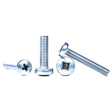 M5 (5mm x 55mm) Phillips Pan Head Machine Screws Zinc Plated Steel DIN 7985 (Pack of 20) G10B
