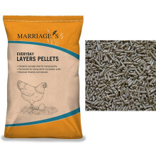 Marriage's Everyday Layers Pellets 20 kg – High-Performance Complete Feed for Laying Hens | 16% Protein | Sustainably Packed in Paper Bags