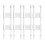 4 Pcs Double RV Refrigerator Bars Adjustable Fridge Tension Rods RV Refrigerator Kitchen Accessories, Fridge Bars 1