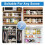 4 Pcs Double RV Refrigerator Bars Adjustable Fridge Tension Rods RV Refrigerator Kitchen Accessories, Fridge Bars 6