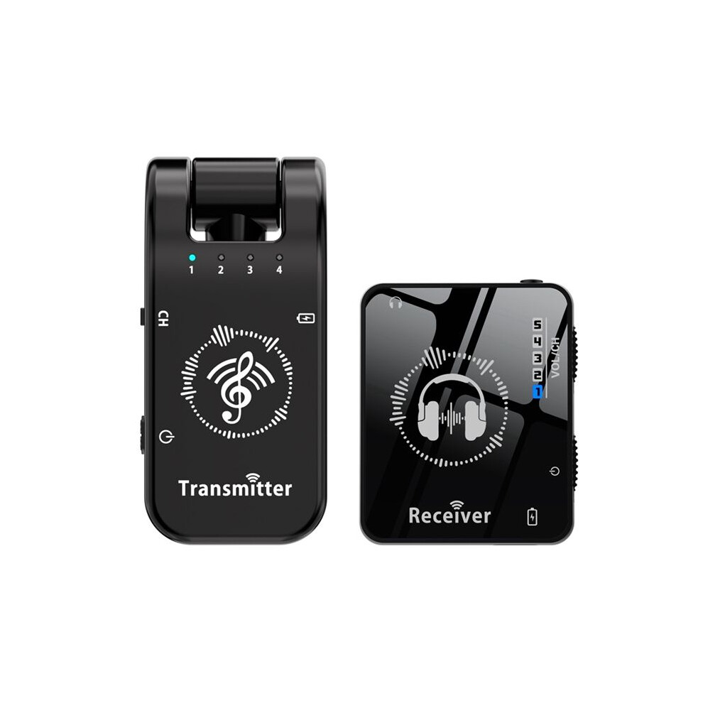 Wireless Ear Monitor Transmission System Wireless Ear Monitor Transmission System Transmitter Receiver 4711244694677