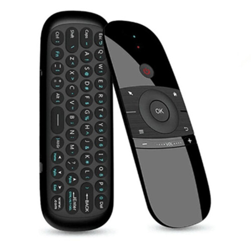 W1 Air Mouse 2.4G Wireless Keyboard Remote Control IR Remote Learning 6-Axis Motion Sense for  TV Android PC