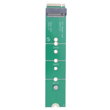 M.2 NGFF NVME AHCI PCIE Interface Riser Card Male to Female M2 SSD Interface Test Protection Card B+M/M Key Slot M2 NVME