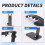 Microscope Stand Foldable and Adjustable Angle Suitable for Wifi Digital Microscope Usb Electronic Magnifying Glass 9
