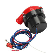 Buzina Alta Universal Turbo Eletrônica para Carro Válvula de Descarga Falsa Turbo Soprador de Válvula Som Turbo Elétrico Soprado