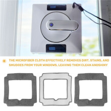 6PCS Window Cleaning Robot Mop Cloth Cleaning Rag Towel Dust Cloth Cleaning Cloth for YW509