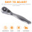 1/4 Ratchet Wrench High Quality Quick Socket Ratchet Wrench Screwdriver Wrenches Tools Small Spanner 72 Tooth 4