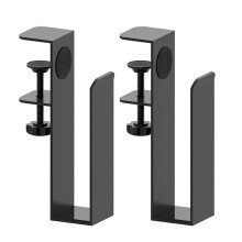 Table Sides Laptop Rack Charging Cooling Stand Tray Desk Organizer Storage Holder for Pad Under Desk Management Tray