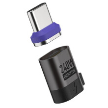 PD 3.0-Schnellladekabel, 240 W, Magnetischer Typ-C-Adapter, 480 Mbit/S, Datenübertragung für Telefon, Laptop