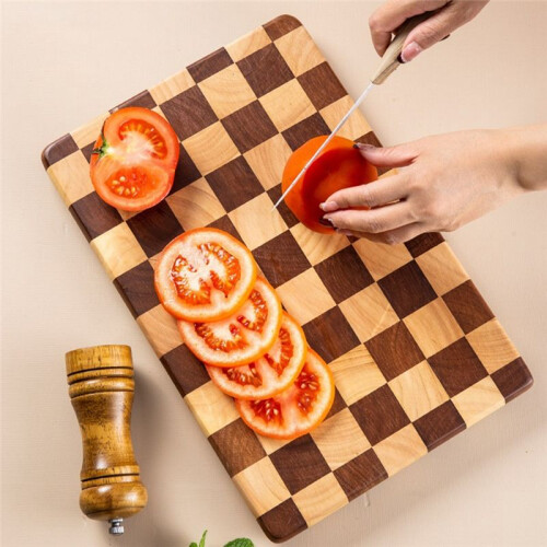 Chessboard, Cutting Board, Household Splicing Cutting Board, Kitchen Fruit Supplement Board, Solid Wood, Cutting Board 2