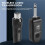 UHF XLR Adapter System Wireless Microphone Transmitter Receiver for Dynamic Microphone Guitar Audio Mixer PA System 9