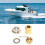 Boat Engine Part for  2-Stroke 30  Outboard Propeller Nut Spacer Locking Pin 6L2-45987-01 5