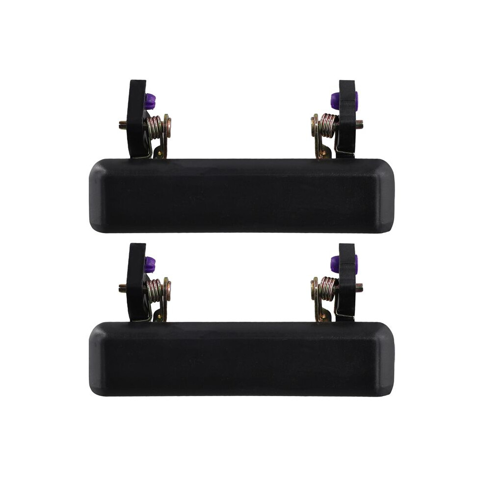 1Pair Set Car Outside Exterior Door Handles Black Left Right For Samurai 1986-1995 8281083000, 8282083000 4711947190728