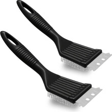 Brosse de Nettoyage pour Barbecue, Brosse Métallique pour Filet de Gril, Brosse Métallique, Brosse de Nettoyage, Outil de Barbecue