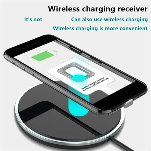 Type-C Wireless Charging Receiver Type C Fast Wireless Charger Adapter for 2