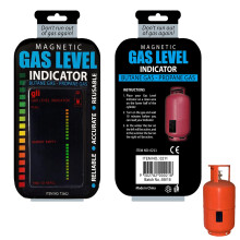 2Pcs Magnetic Gas Bottle Level Indicator, Gas Level Indicator for Gas Bottles, Gases Cylinder Tool for Caravan Motorhome Travel, Level Indicator for