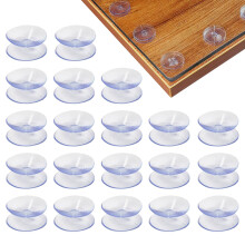 20Pcs Slip-Proof Double Sided Sucker Pads, Suction Pad For Glass Table, Small Suction Cup, Double Sided Suction Cup, Sucker, Suction Cup For Glass Ta