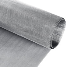 304 Stainless Steel Wire Mesh Roll 2M X 40CM Metal Mesh Fine Meshes Filter Rat Rodent Proofing Insect Fly Screens Mouse Window Sheet Mosquito Net for