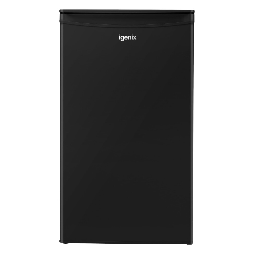 Igenix Igucb048b Freestanding Under Counter Fridge With Chill Box, 81 Litre Capacity With 10 Litre Chill Box, 2 Adjustable Glass Shelves, Reversible