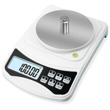 Bilancia da Laboratorio Digitale, Precisione nel Grammi 1000G 0,01GA, Bilancia Elettronica Multifunzione Ad Alta Precisione con Peso 100G