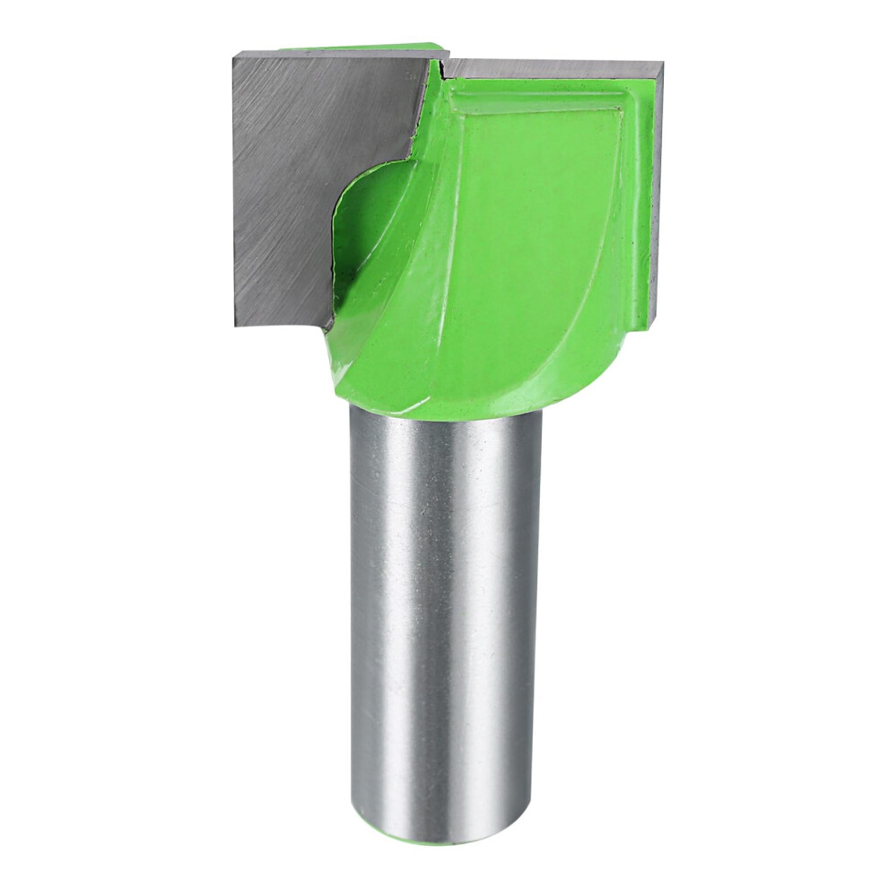 Sourcing Map Bottom Cleaning Router Bit 1/2" Shank Carbide Tipped Spoilboard Surfacing Planing Cnc Mortising Bit For Slab Flattening Woodworking, 1-3 74971930