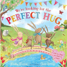 Were Looking for the Perfect Hug by Martha Mumford Hardcover Book