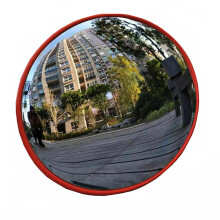 Convex Mirror, Road Safety Mirrors 130 Degrees 30cm Traffic Mirror Wide Angle Security Curved Convex Road Mirror Driveway Mirror, for Driveway, Wareh