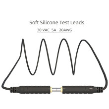 6 PeçA Cabos de Teste MagnéTicos Silicone Macio Fios de Teste de Jumper FlexíVel 30VAC 5A 3.3Ft T10005 Sensores Interruptores